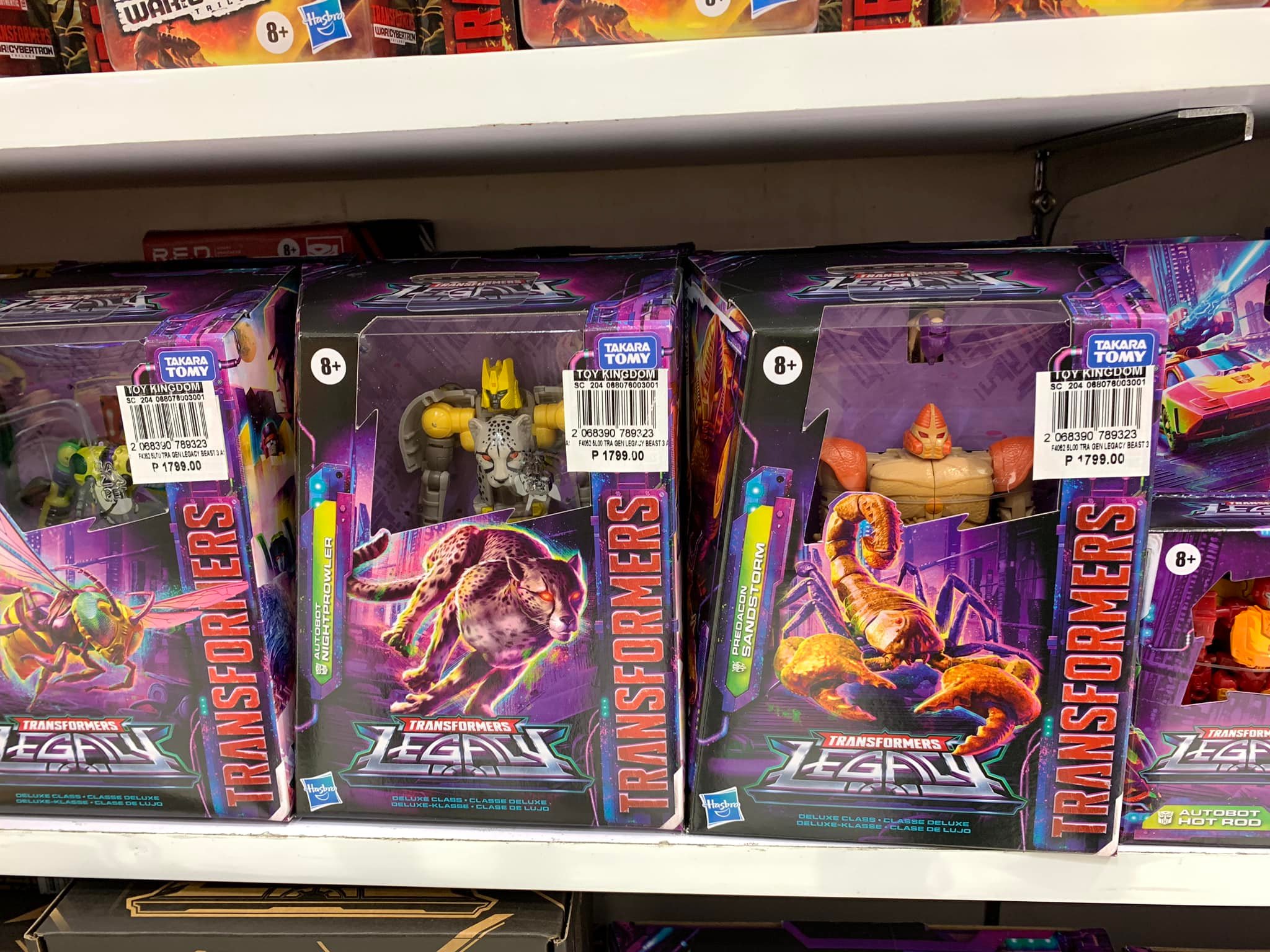 Legacy Buzzsaw, Nightprowler and Sandstorm found in Philippines