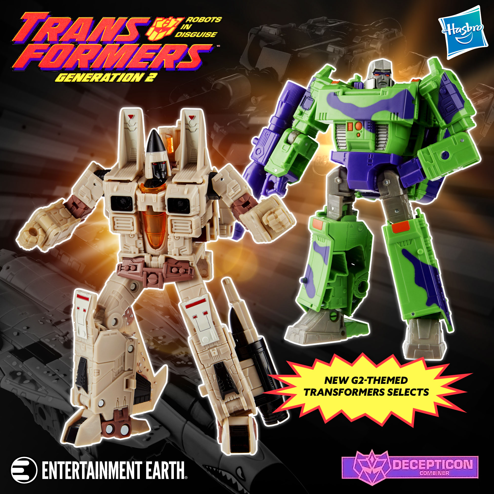 Generations Selects G2 Sandstorm and G2 Megatron officially 