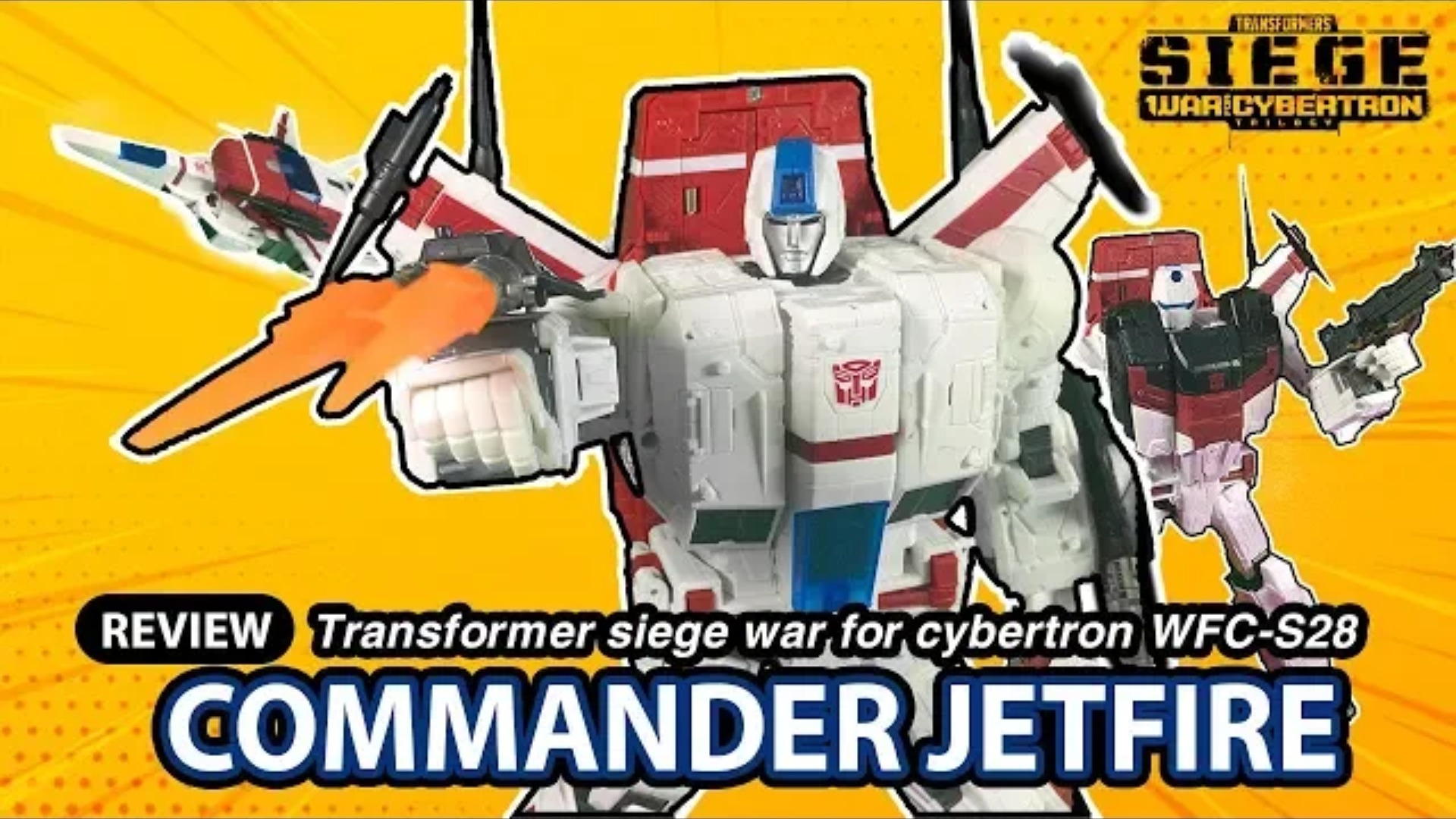 transforms SIEGE War for Cybertron Commander Jetfire WFC-S28 Leader Figure Toy