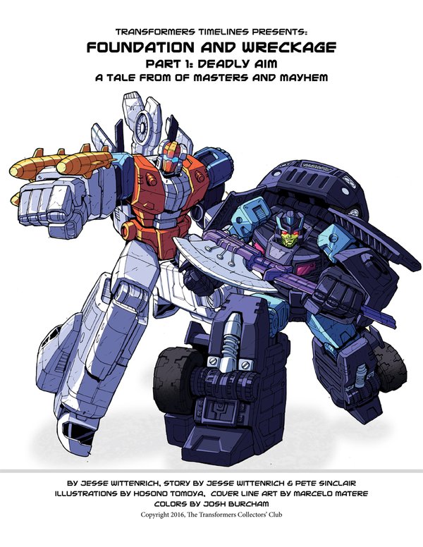 TFSS 5.0 'Foundation and Wreckage: Deadly Aim' Prose Story Now