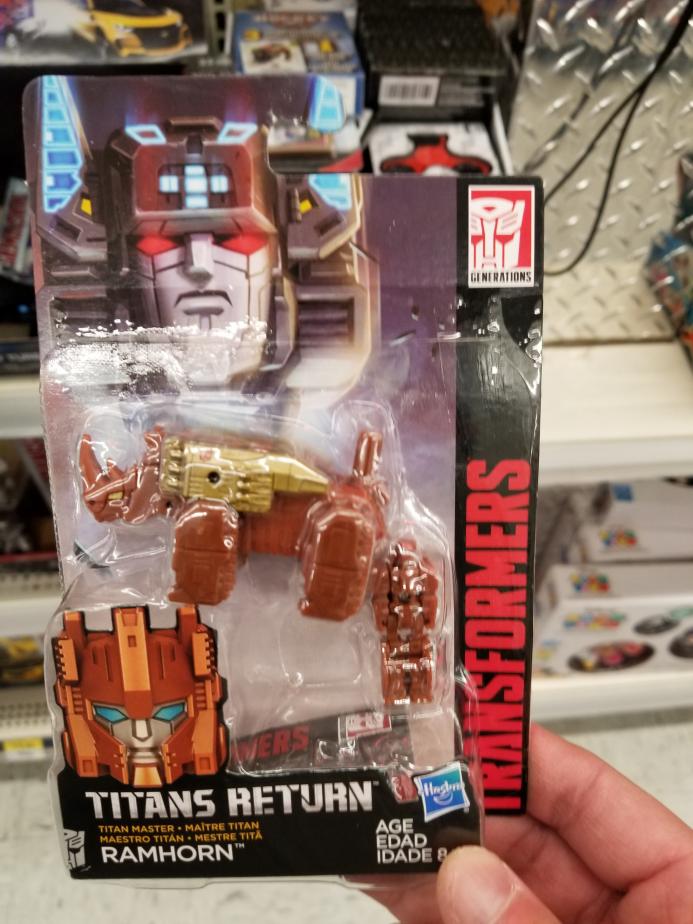 Transformers Titans Return Ramhorn Found at Walmart in Canada