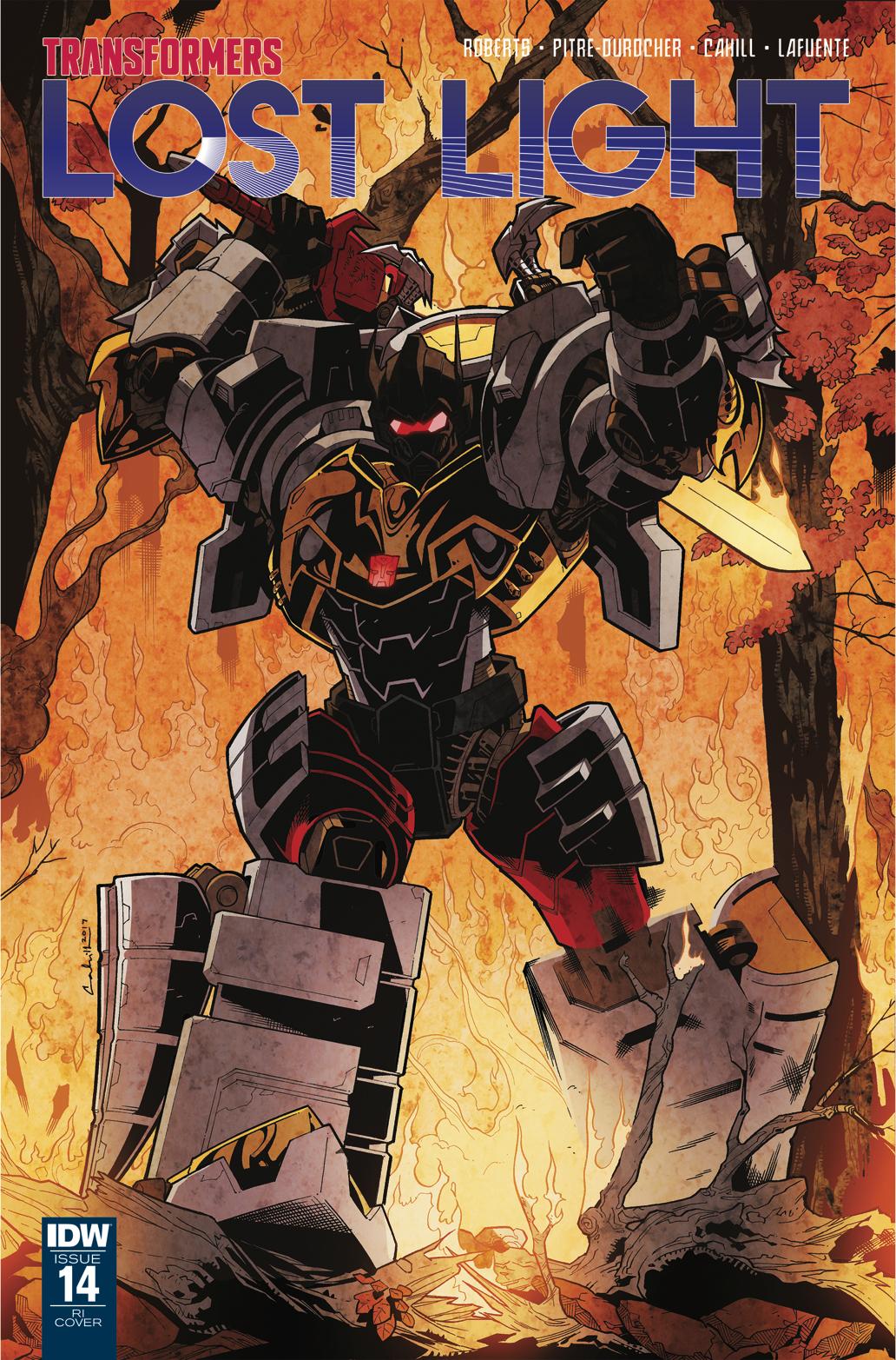 Review of IDW Transformers: Lost Light #14