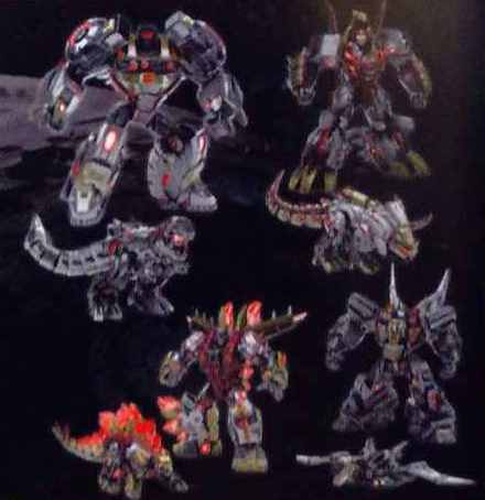 transformers fall of cybertron toys dinobots
