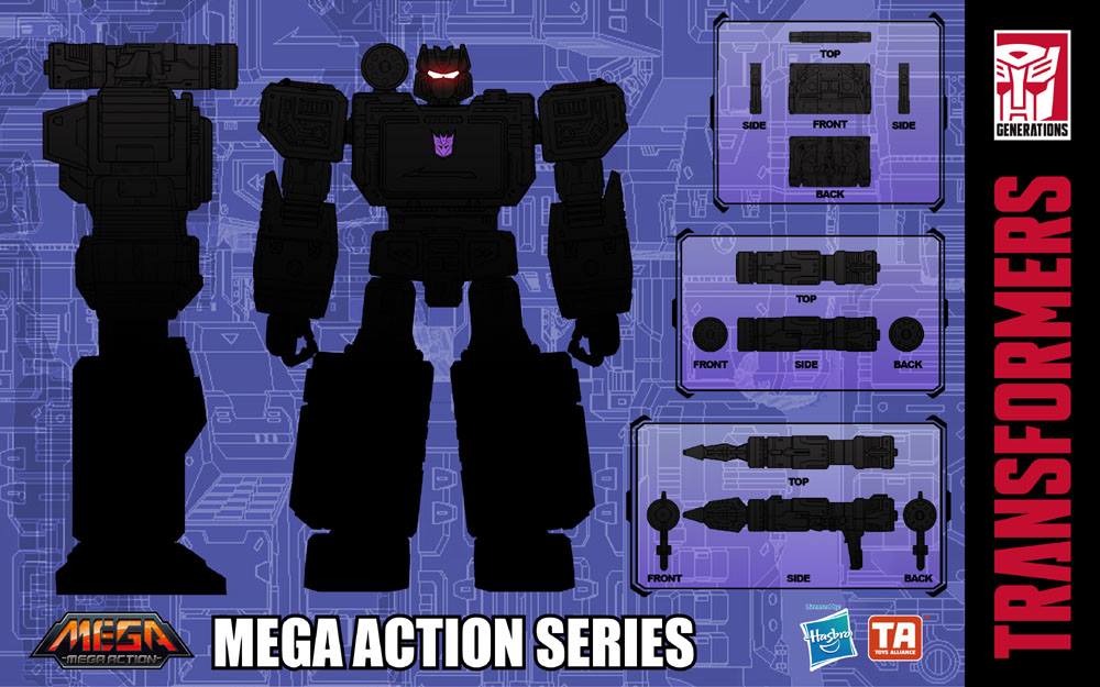 mega action series soundwave