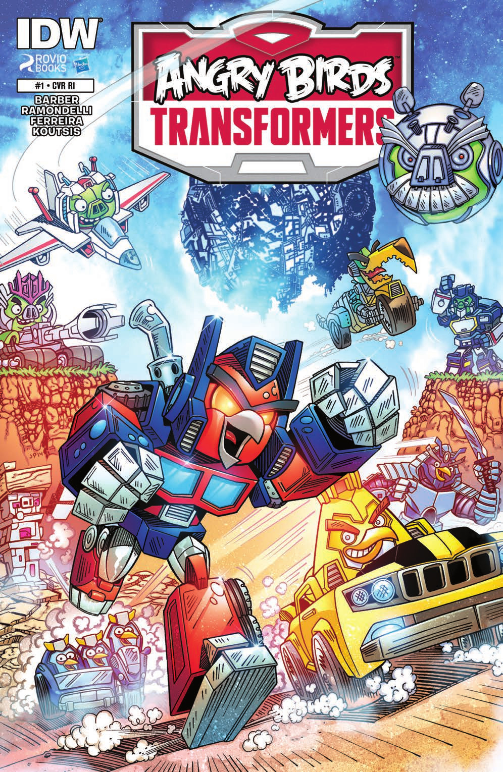 IDW Angry Birds Transformers #1 Review