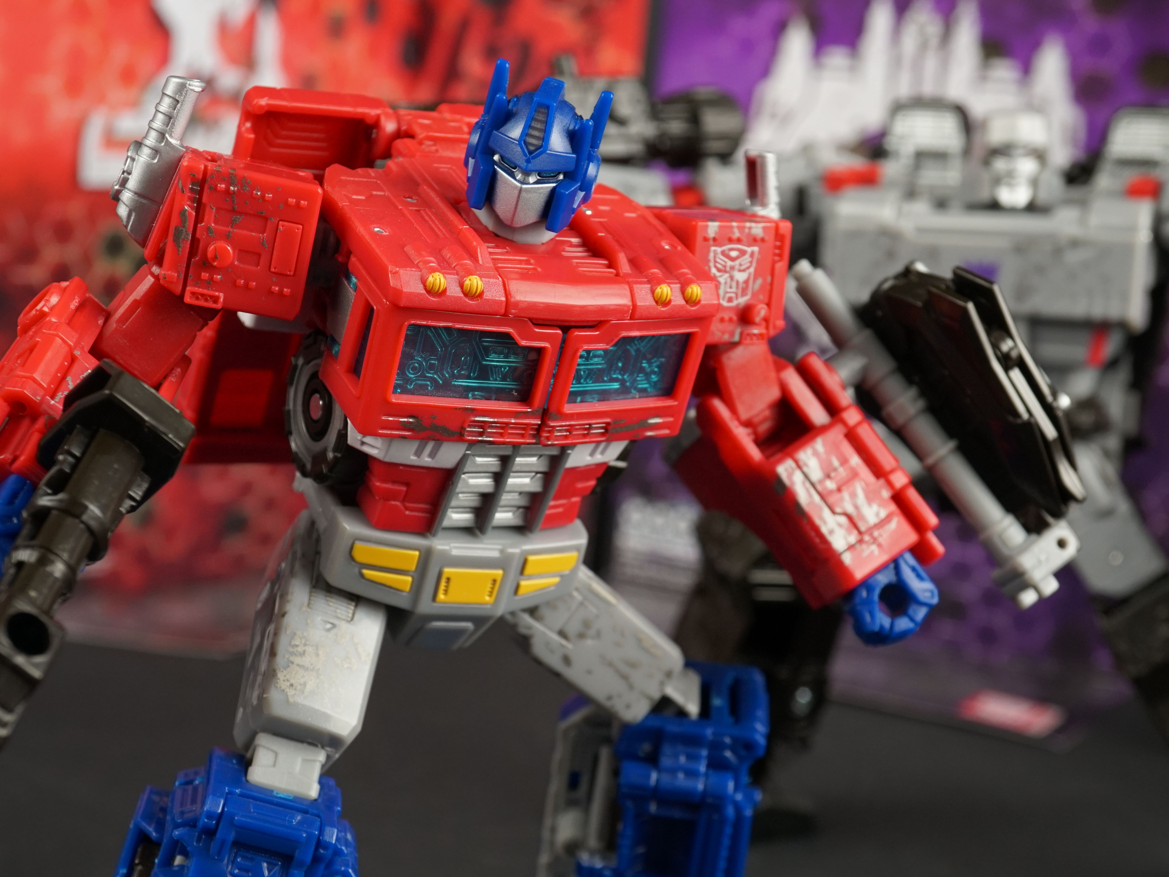 transformers optimus prime and megatron