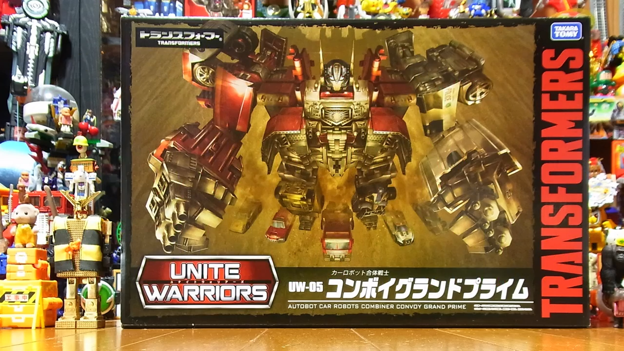 Transformers Unite Warriors UW-05 Convoy Grand Prime Stop Motion Video