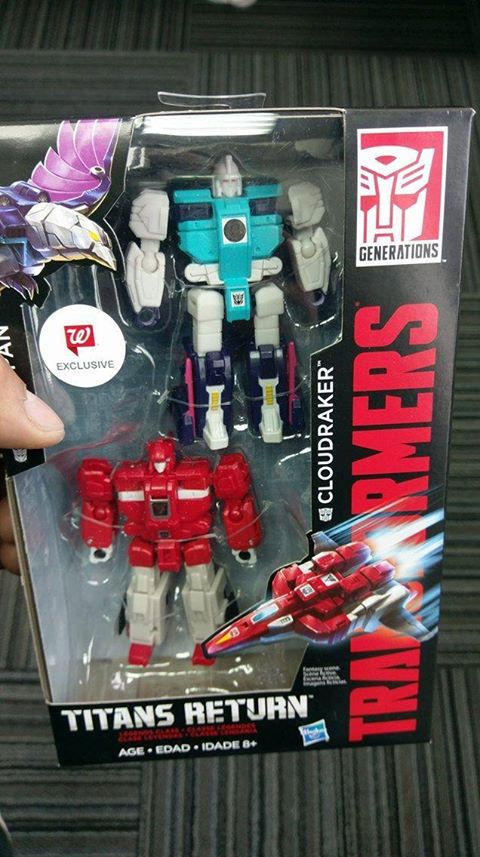 Transformers Titans Return Wingspan And Cloudraker 2 Pack Walgreens Exclusive 