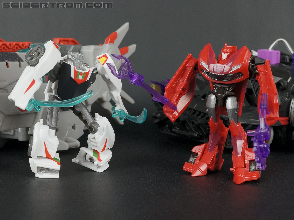 TRANSFORMERS PRIME JACKHAMMER & E-Z WHEELJACK TAKARA TOY REVIEW