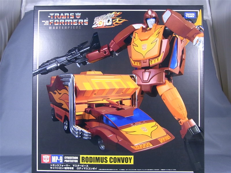 New Package Images of Masterpiece MP-09 Rodimus Convoy - Transformers