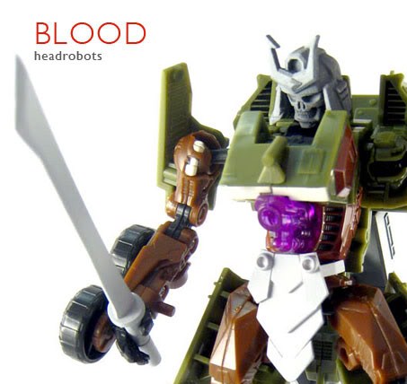 Headrobots Blood DX The DX Dark Warrior Upgrade Kit 