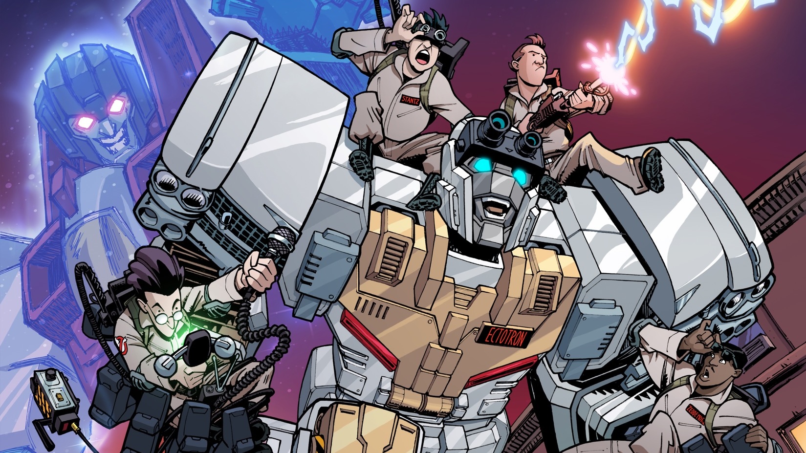 Transformers x shop ghostbusters comic