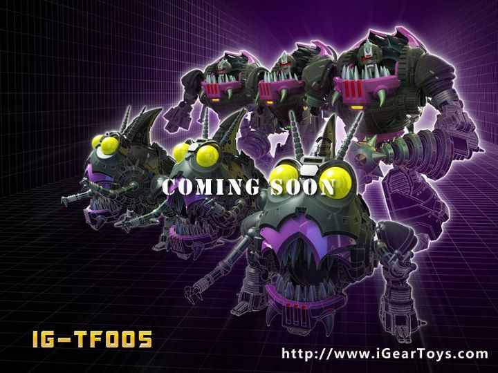 iGear IG-TF005 Updated Sharkticons - Transformers