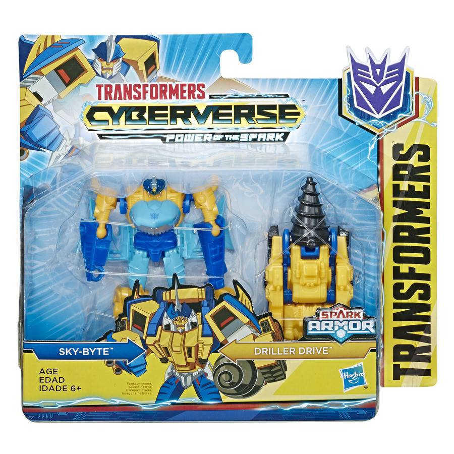 First Look at Cyberverse Spark Armor Starcream, Sky-Byte, and