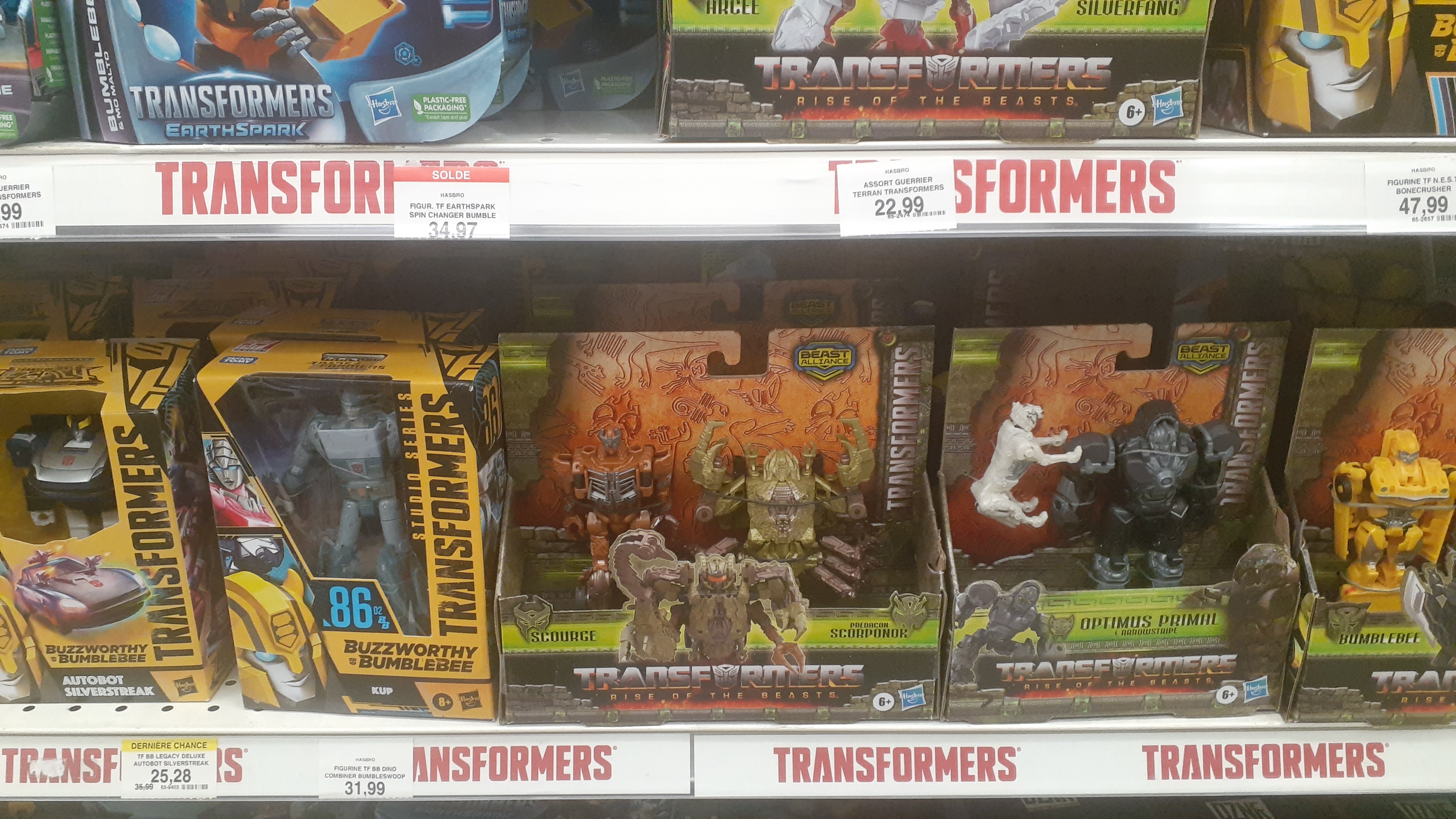 Reviews and Sighitngs for Latest Transformers Rise of the Beasts Toys