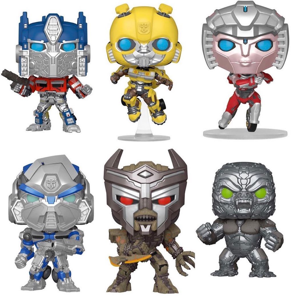 First Look at Transformers Rise of the Beasts Funko Pops