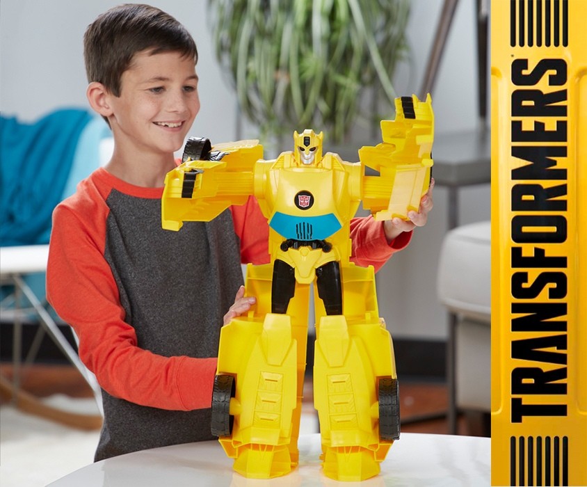 hasbro transformers super bumblebee figure