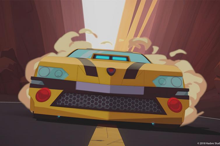 transformers cyberverse bumblebee car