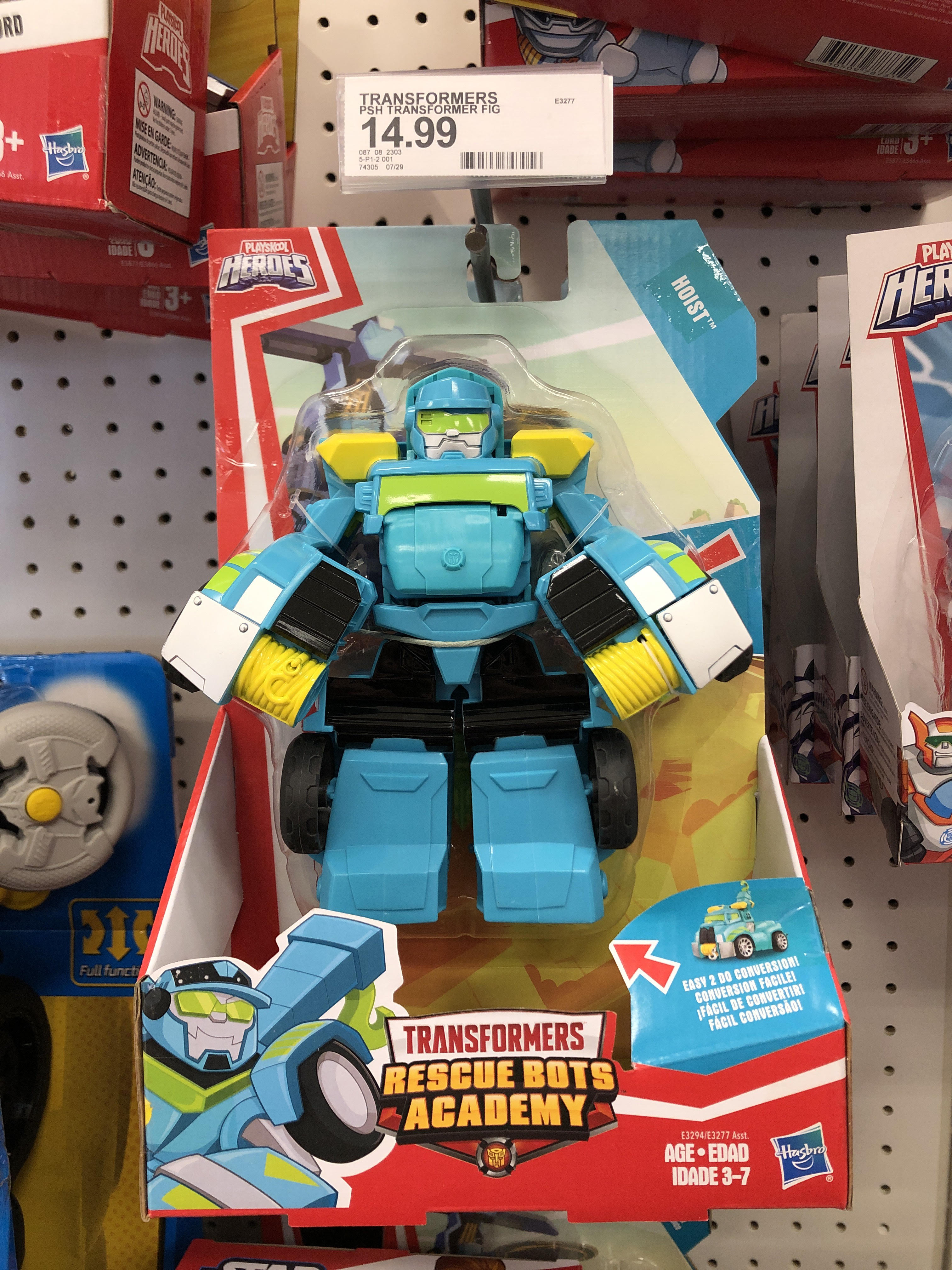 Transformers Rescue Bots Rescan Hoist The Tow Bot Action Figure Kids Toy Gift 
