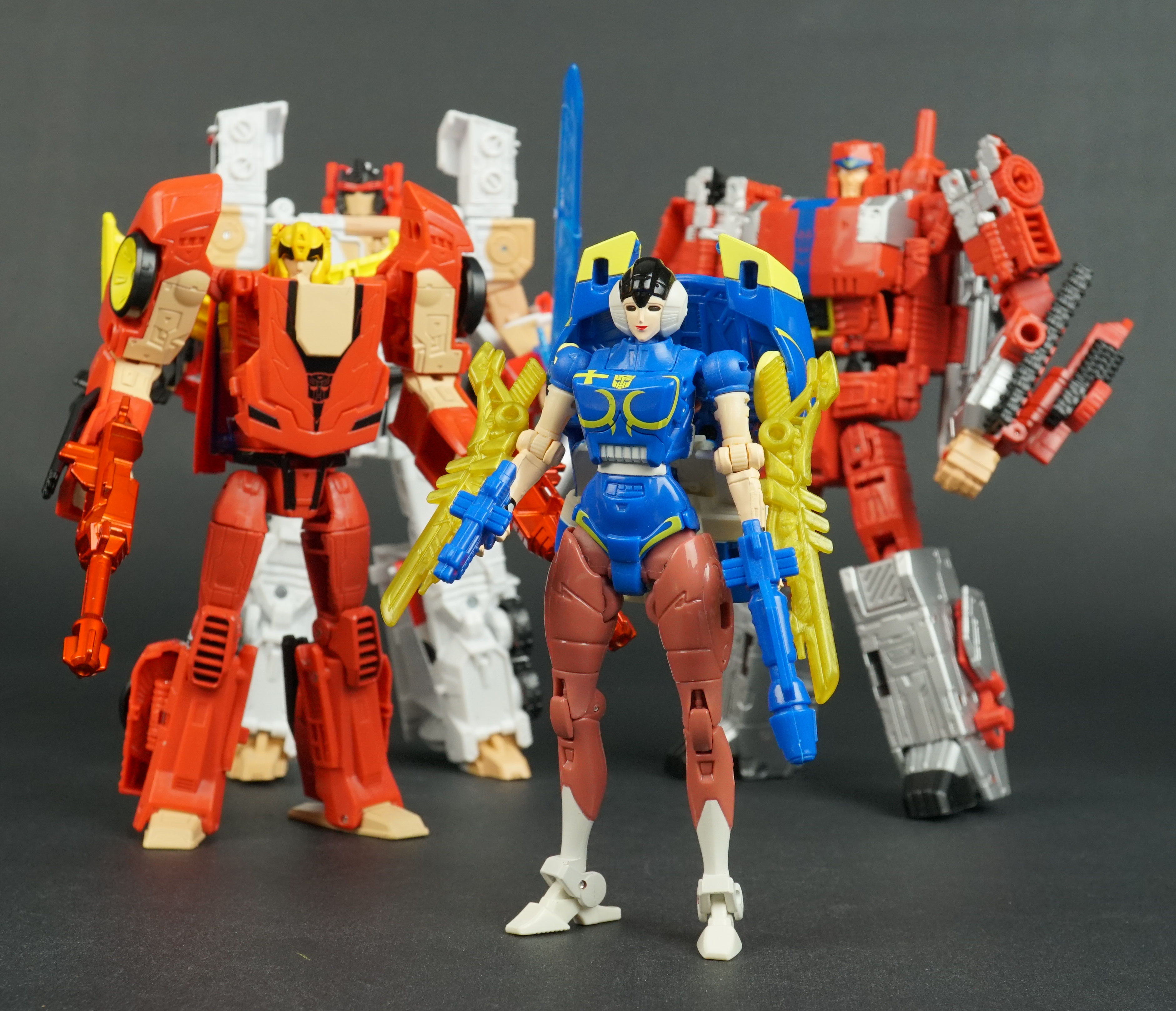 Takara STREET FIGHTER II x TRANSFORMERS KEN vs CHUN-LI