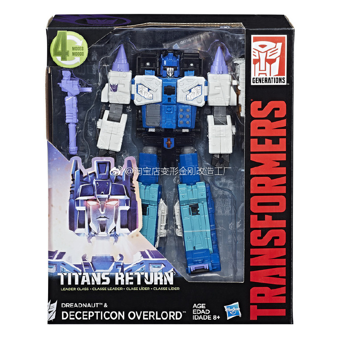 Transformers Titans Return Overlord Packaging Revealed