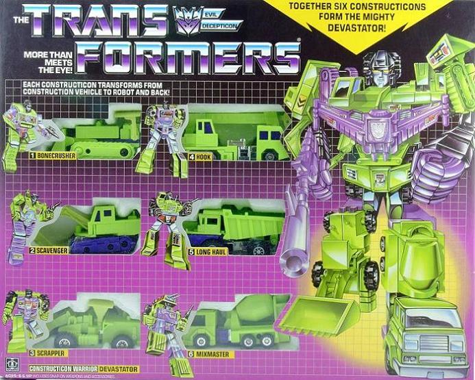 Transformers Encore G1 Devastator Giftset Reissue