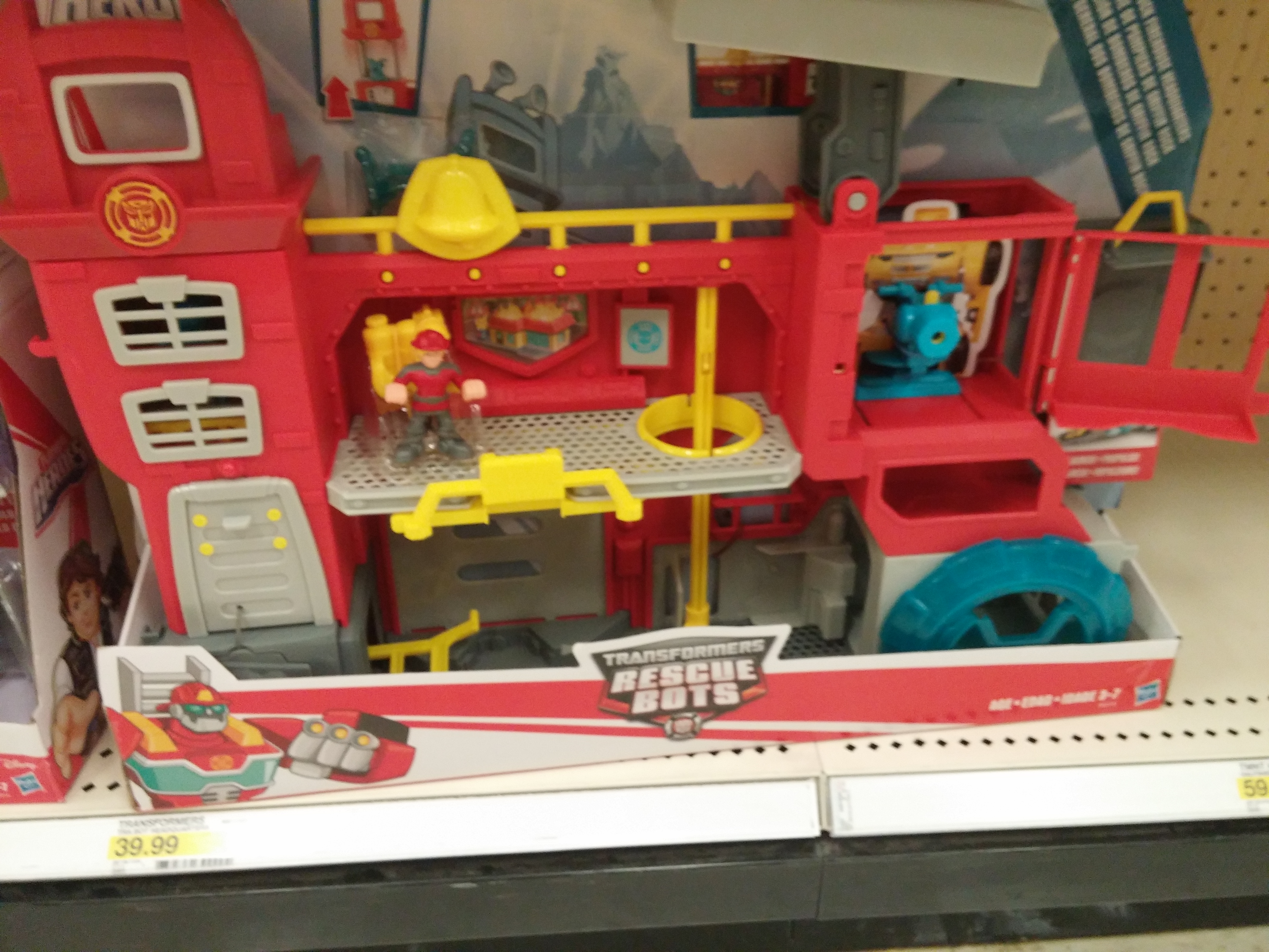 Transformers rescue best sale bots firehouse