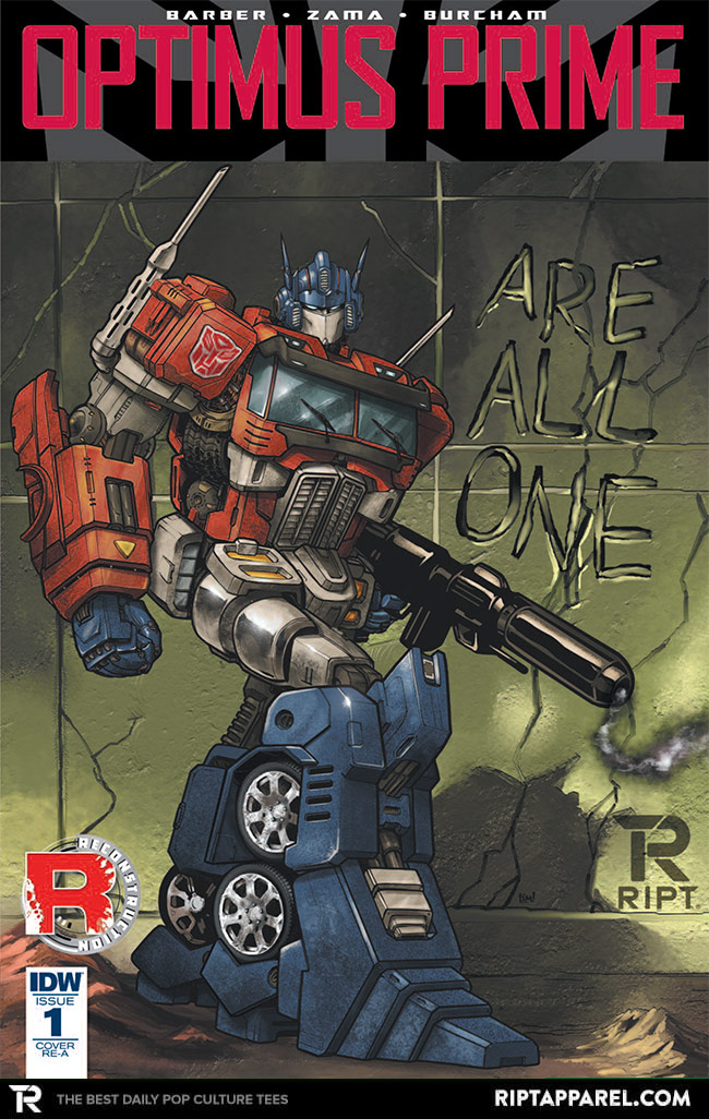 2017 1ST PRINT TRANSFORMERS SUBSCRIPTION VARIANT COVER B IDW OPTIMUS PRIME #4