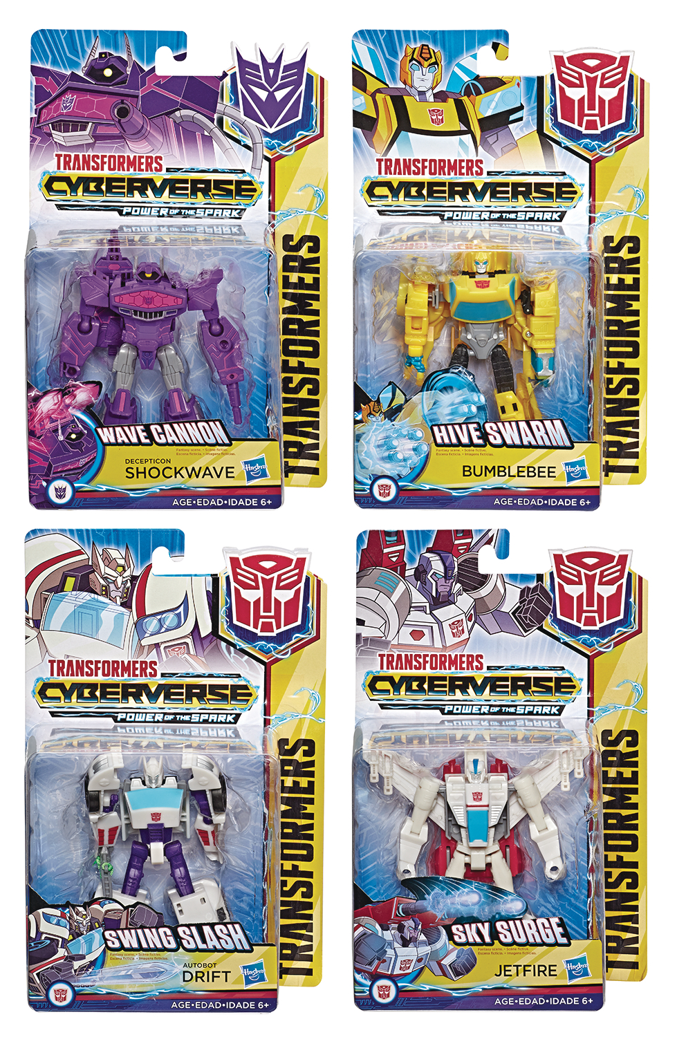 Transformers Cyberverse Warrior Class Wave 5 Assortment with Drift