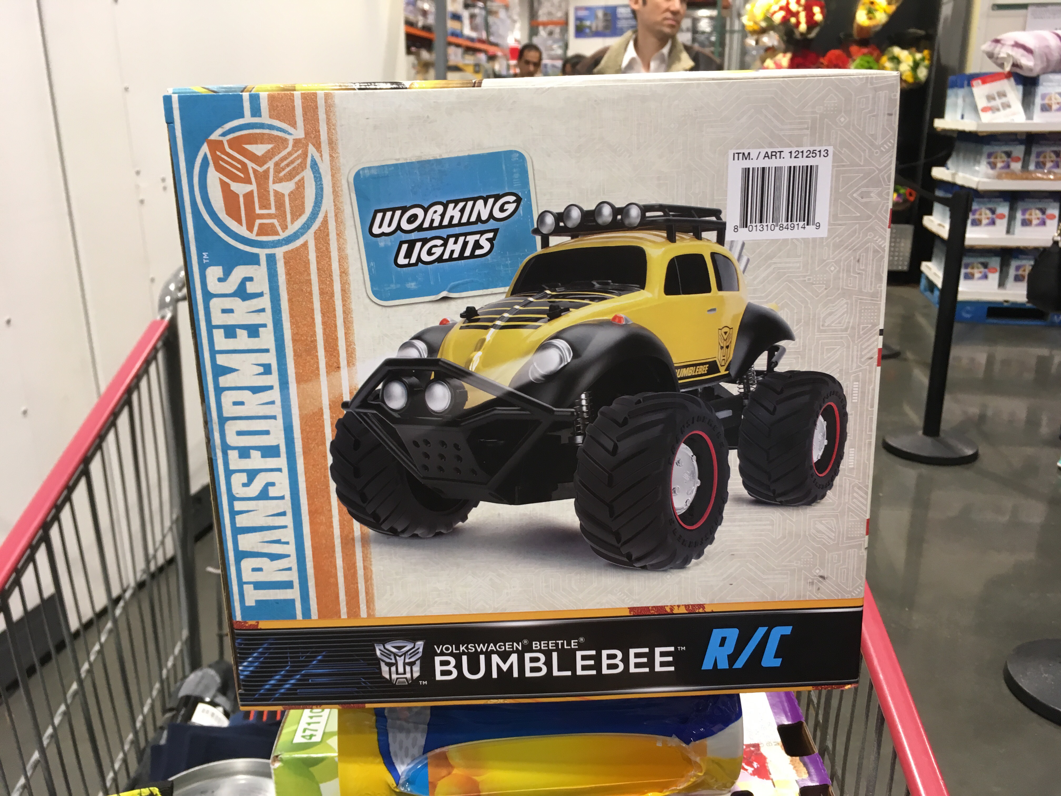 transformers bumblebee remote control car costco