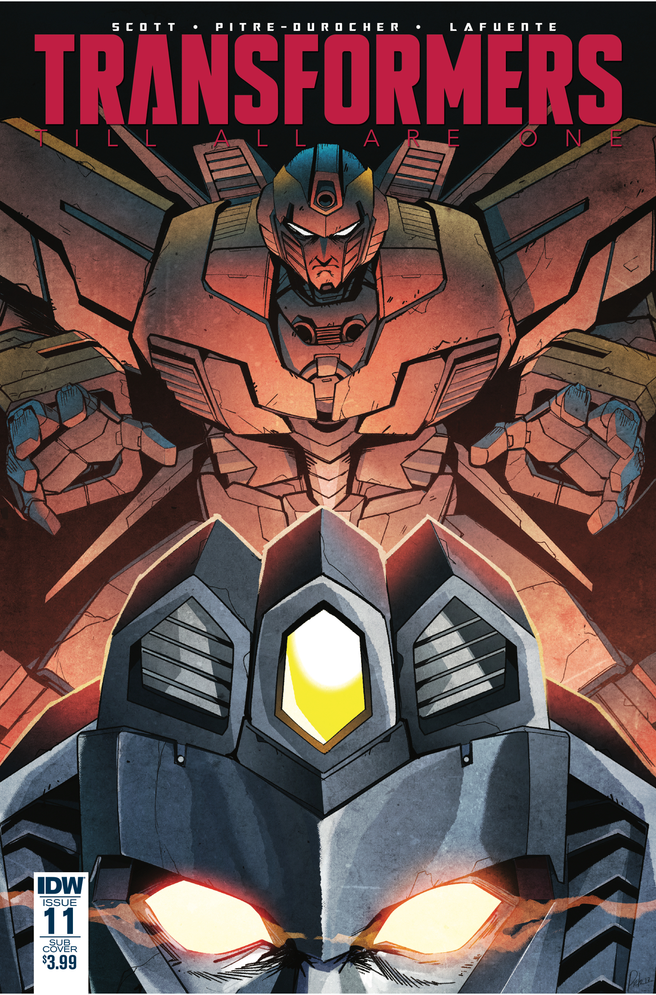 Cover Art For Idw Transformers Till All Are One 11 By