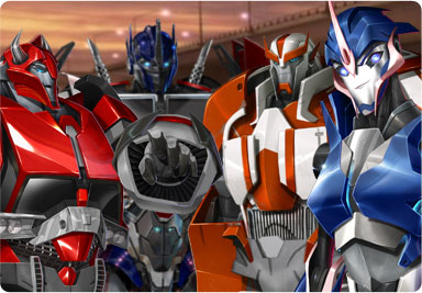 Transformers: Prime - Characters Up Close