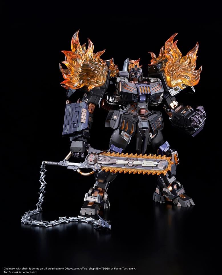 Flame Toys Reveal Kuro Kara Kuri The Fallen - Transformers