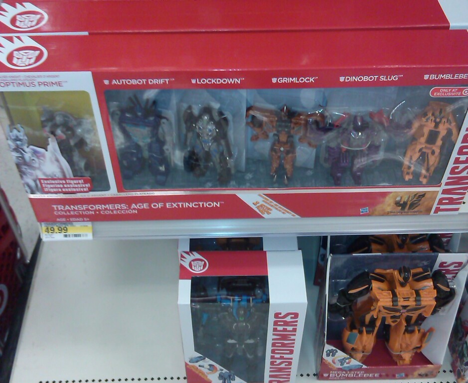 Transformers: Age of Extinction Target Exclusive One-Step Collection at ...