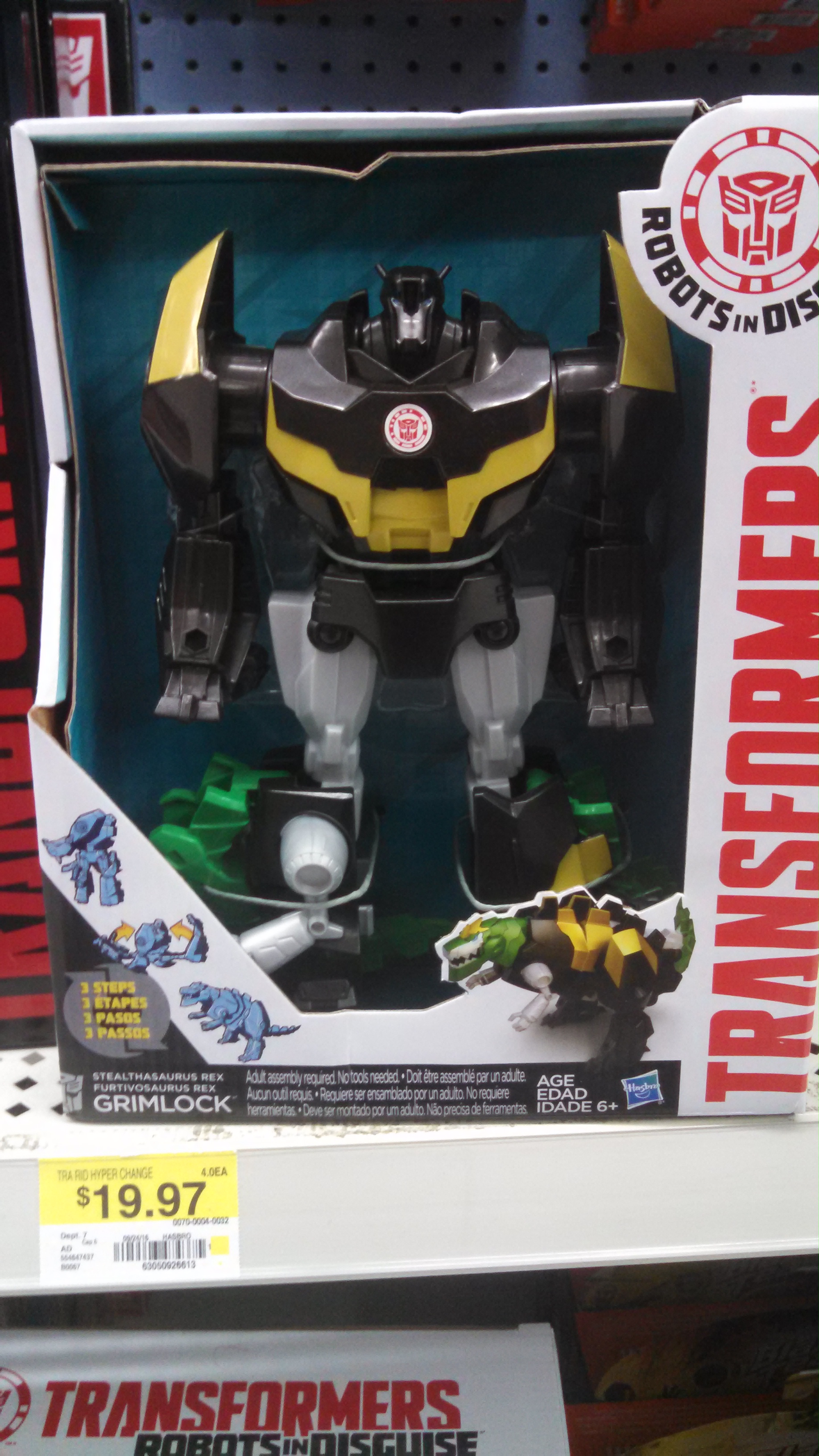 Robots in Disguise Stealthasaurus Rex Grimlock Sighted at US