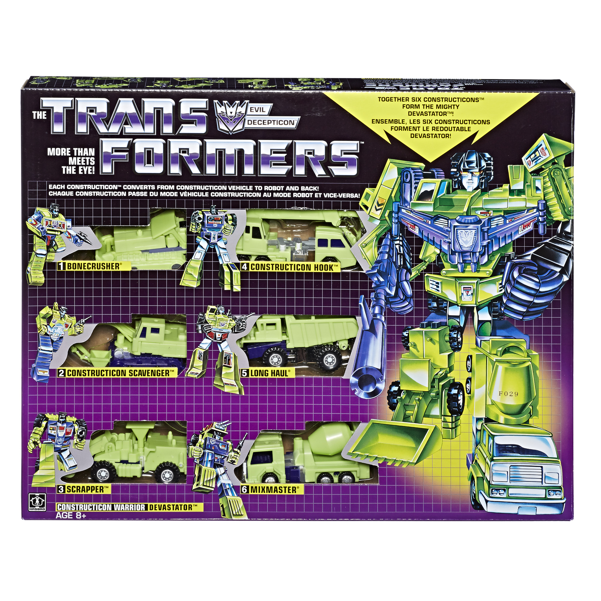 Transformers G1 Devastator reissue brand new Kids Toy Gift 10.24inches/26CM high
