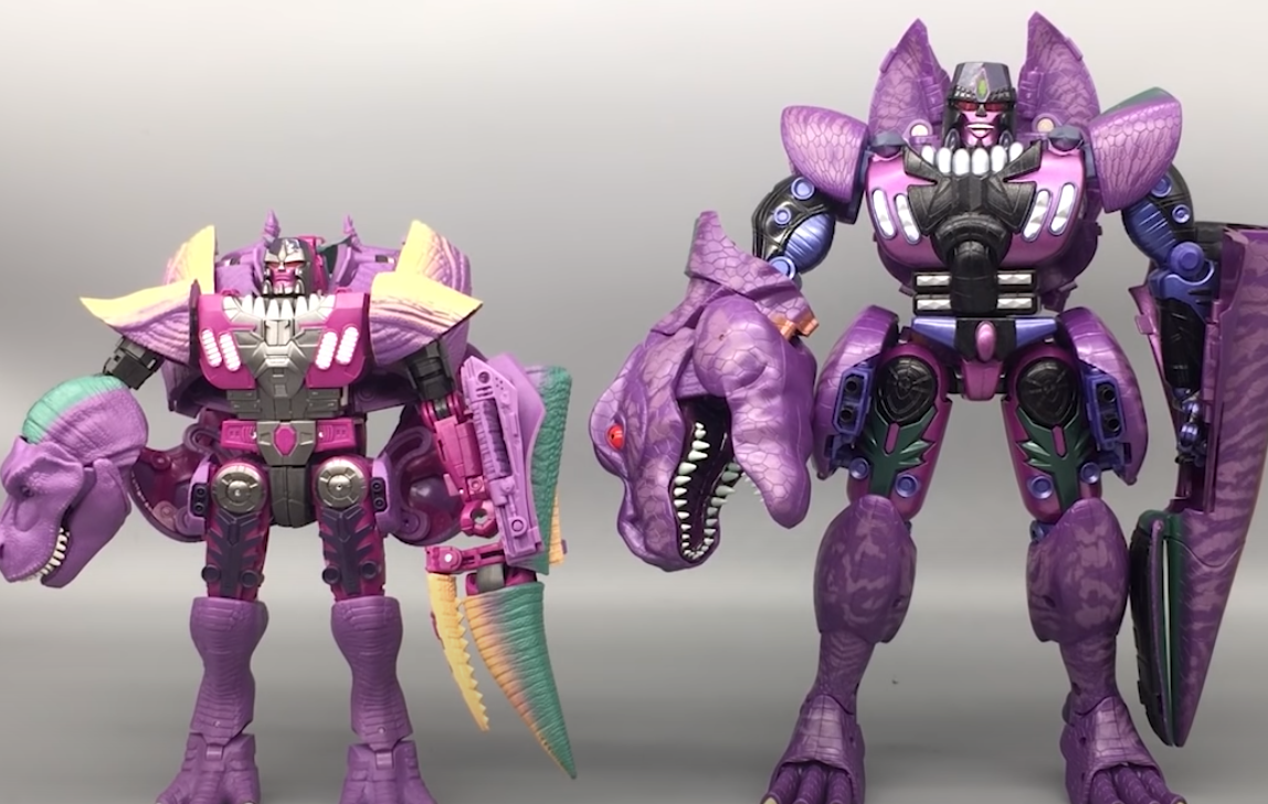 Transformers War for Cybertron Kingdom Leader TRex Megatron Genuine Not KO 