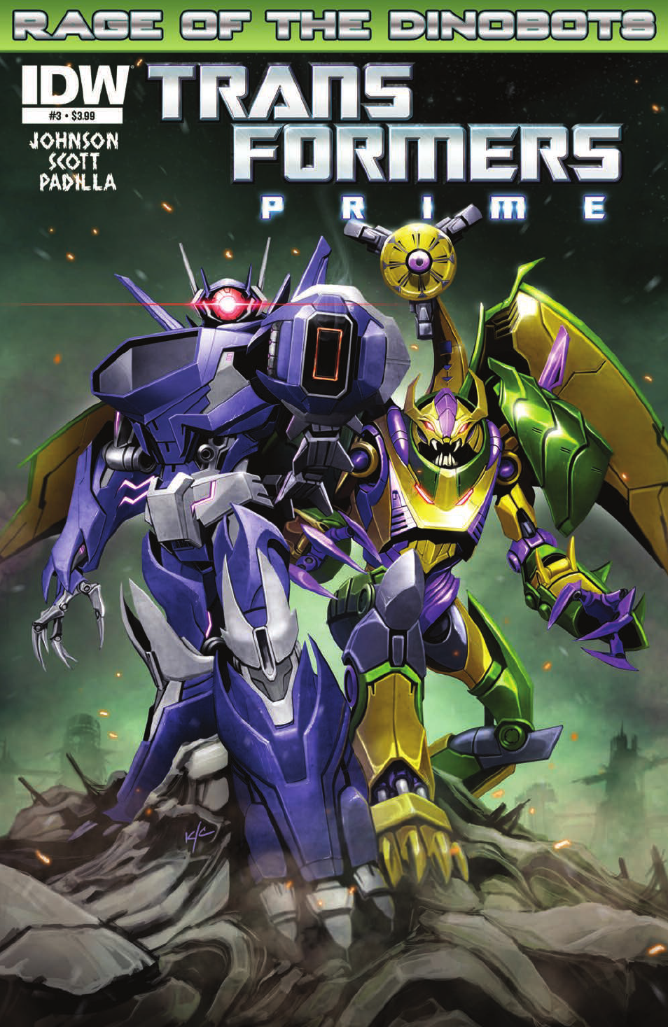 Transformers Prime: Rage of the Dinobots #1 Review