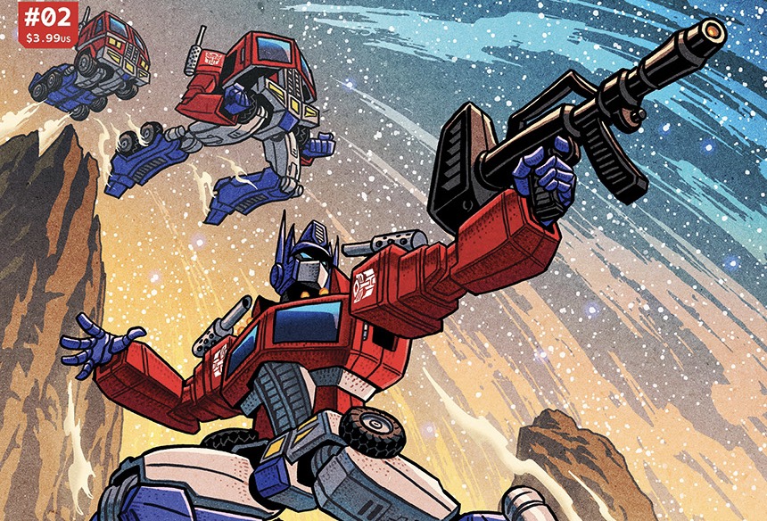 Skybound’s Transformers comic is currently selling better than any DC comic book