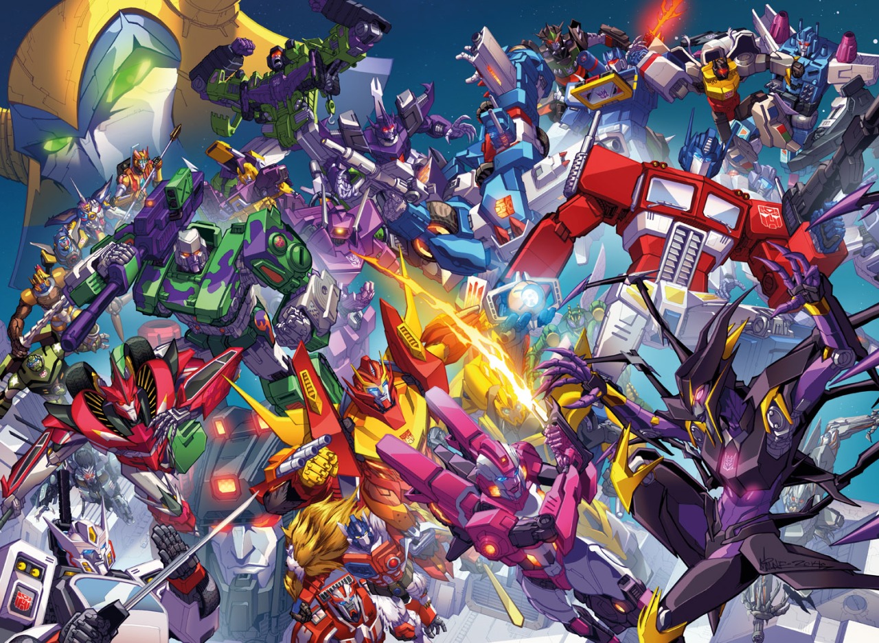IDW Transformers and More Than Meets the Eye #36 Interlocking Alex Milne  Covers