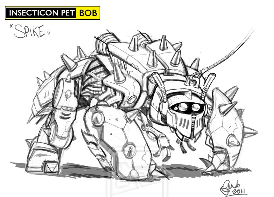 Guido Guidi Concept Art from Transformers Ongoing