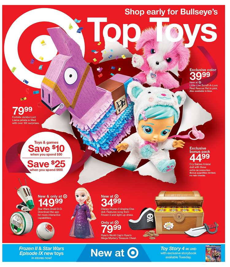 target toys catalogue 2018