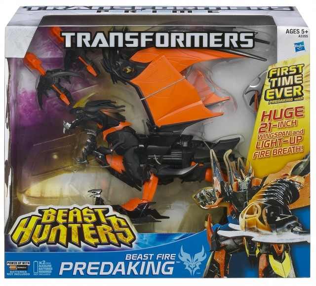 transformers prime beast hunters predaking leader class