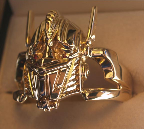 A... Dans-Magic. made a custom movieverse Optimus Prime ring. 
