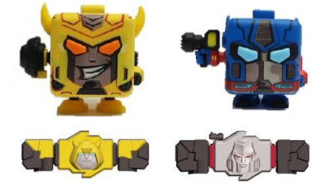 Transformers News: Transformers "Fidget Its" Spinners and Cubes