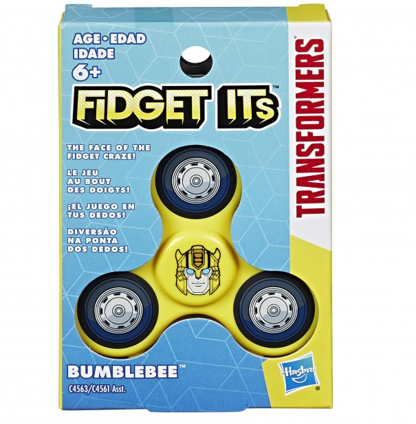 Transformers News: Transformers "Fidget Its" Spinners and Cubes