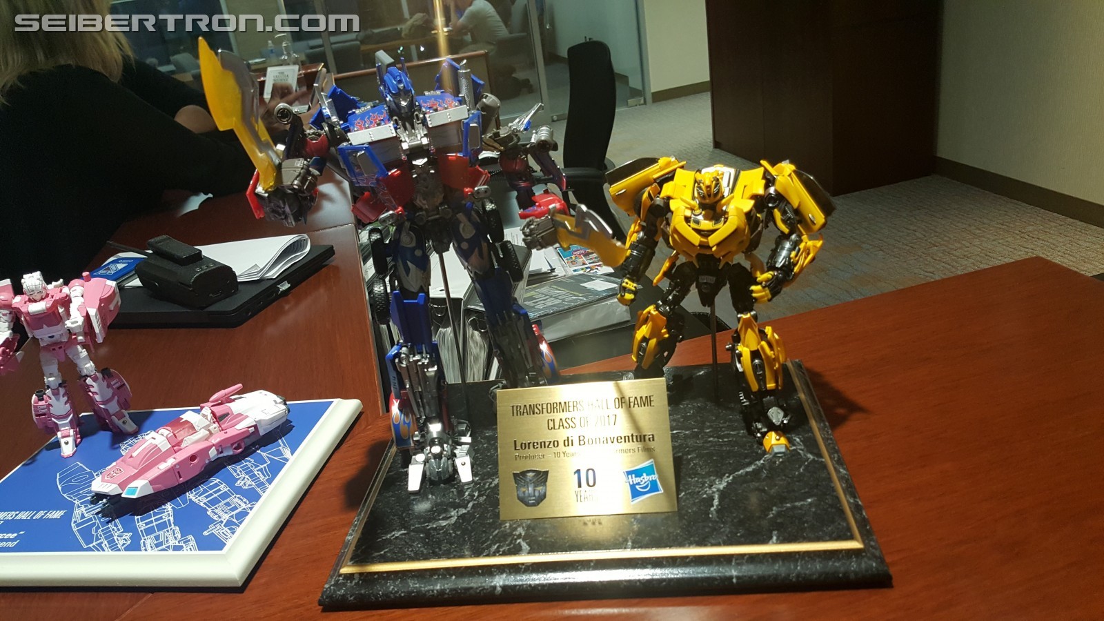 Transformers News: #HASCON 2017 Hall of Fame Awards awarded to Susan Blu and Lorenzo di Bonadventura