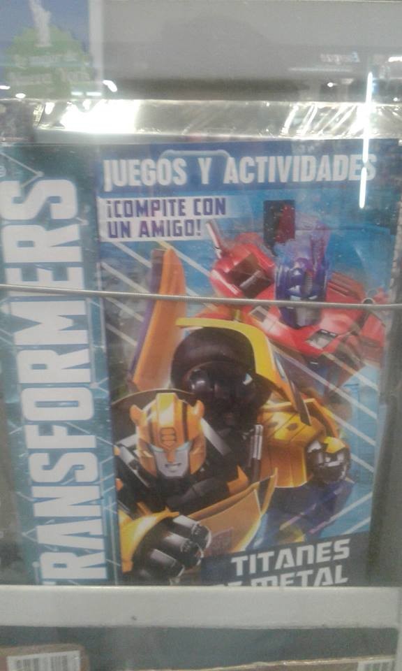 Transformers News: Transformers 'Evergreen' Activity Book Spotted in Argentina