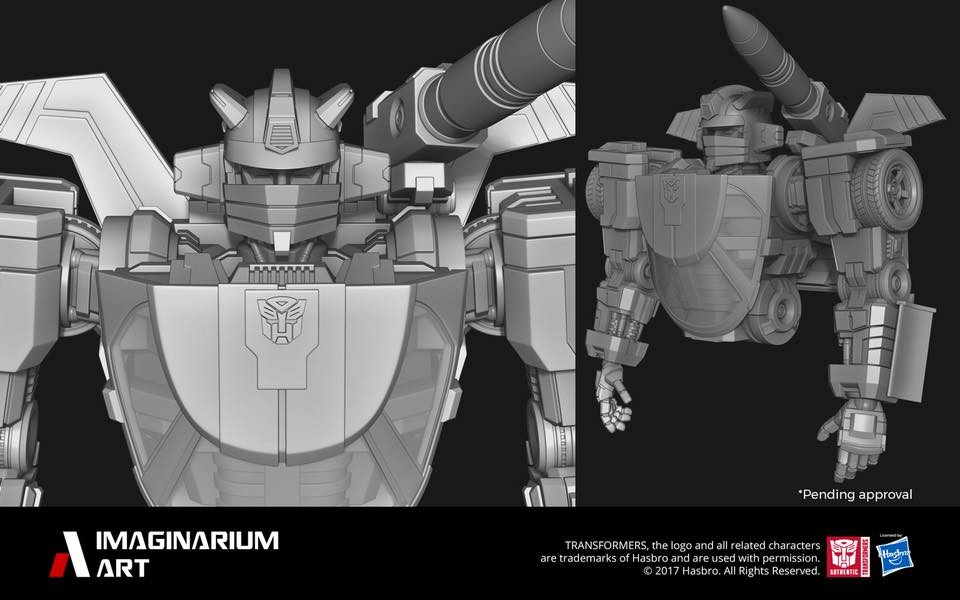 Transformers News: Imaginarium Art Wheeljack Statue Teaser