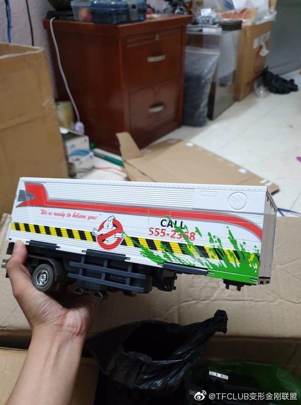 Transformers News: Possible first look at Ghostbusters Collaborative MP-10 Optimus Prime